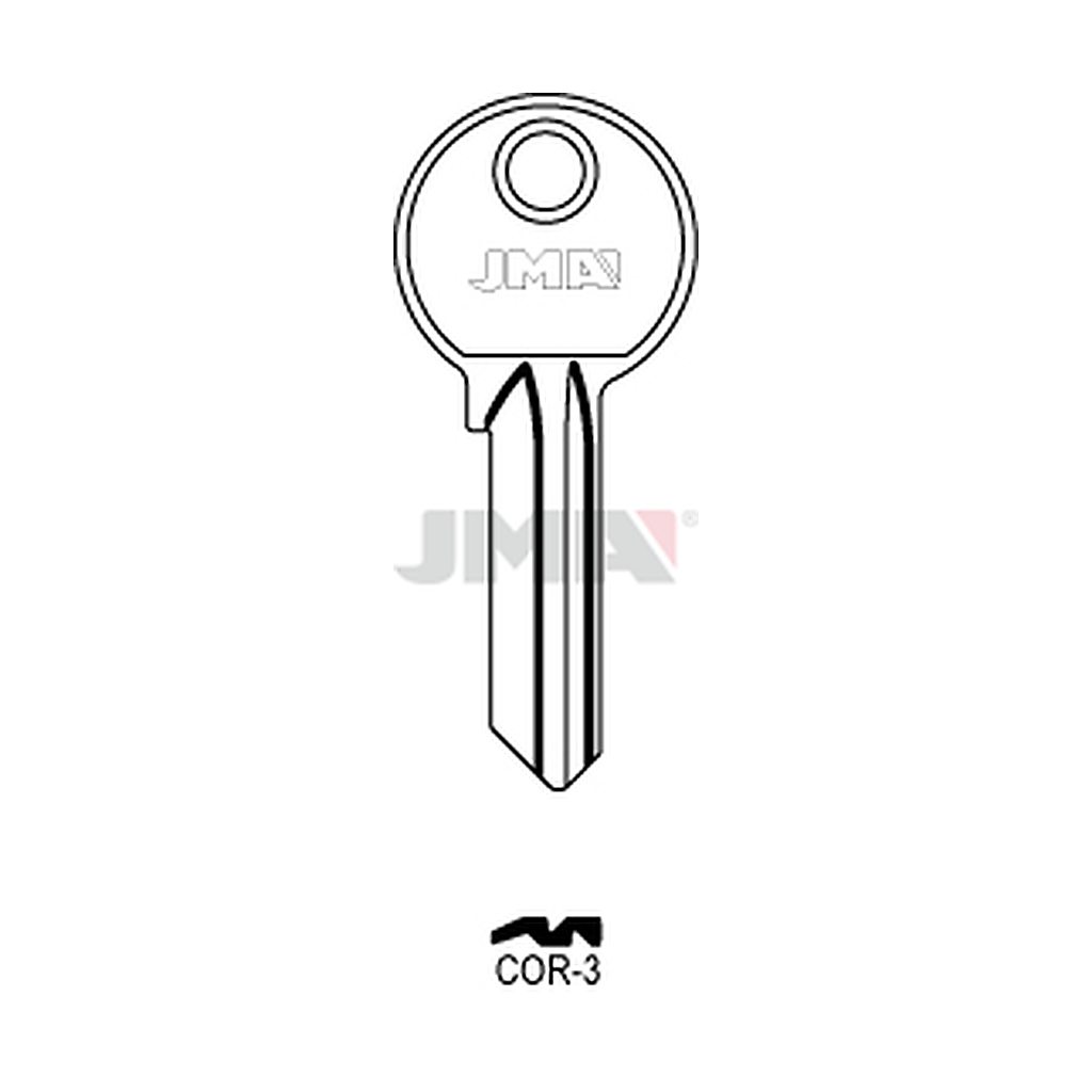 Clé plate acier COR-3