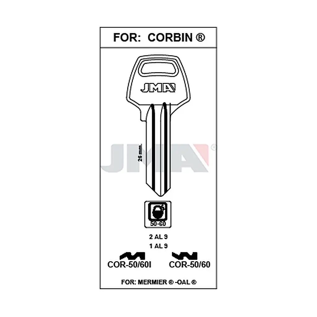 Clé plate acier COR-5060