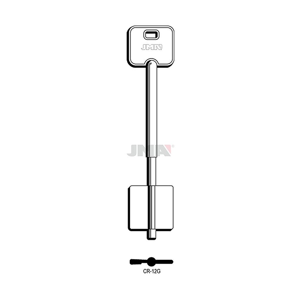Clé dp tf l 101 a 145 mm CR-12G