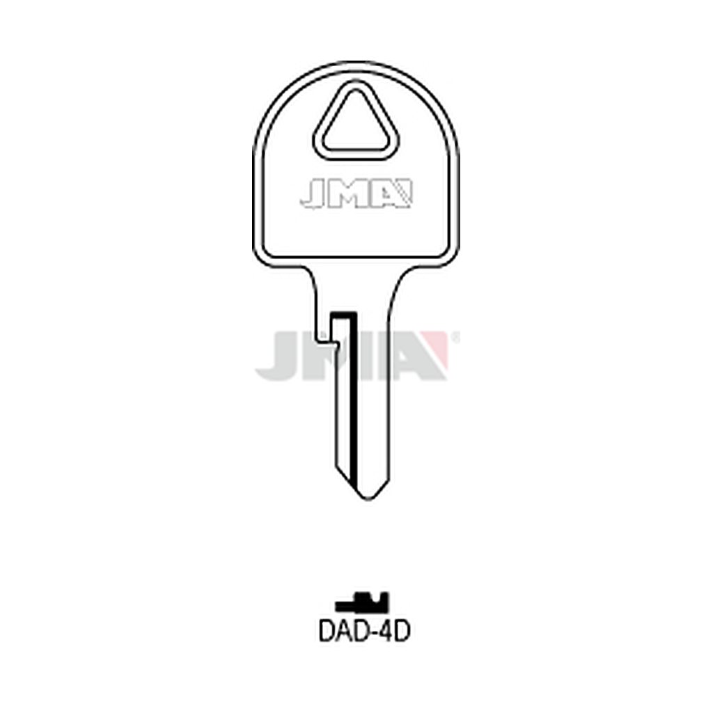 Clé plate acier DAD-4D