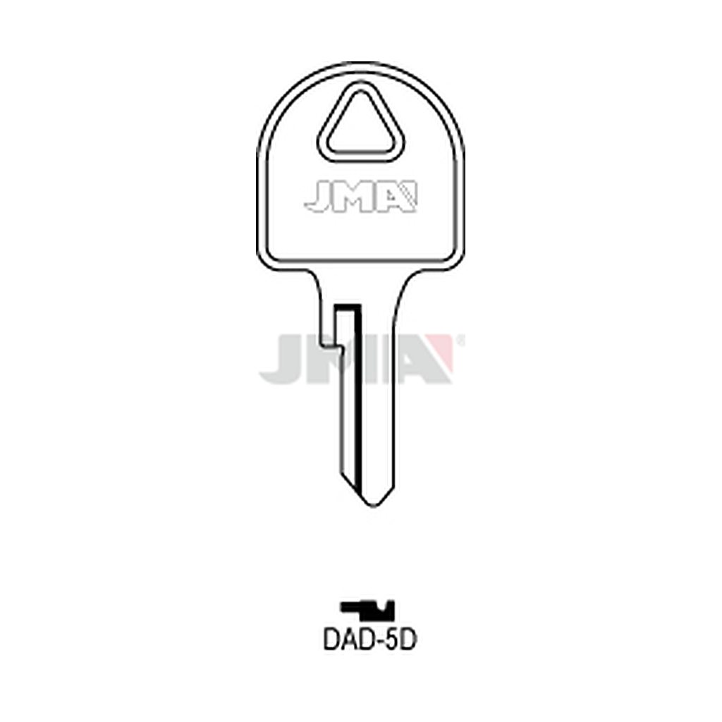 Clé plate acier DAD-5D