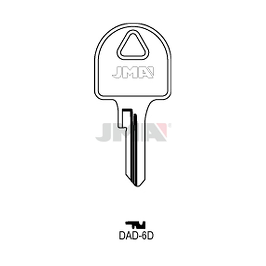 Clé plate acier DAD-6D