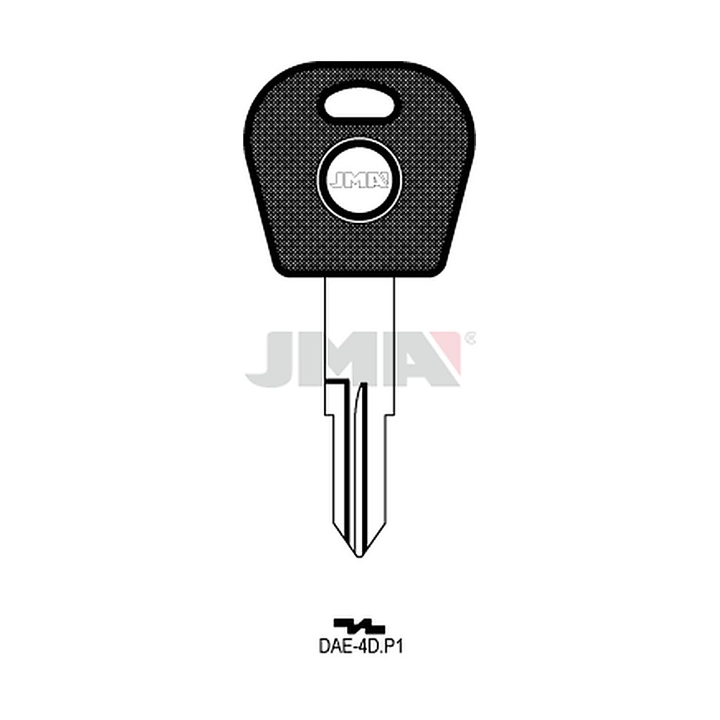 Clé à tête plastique DAE-4DP1