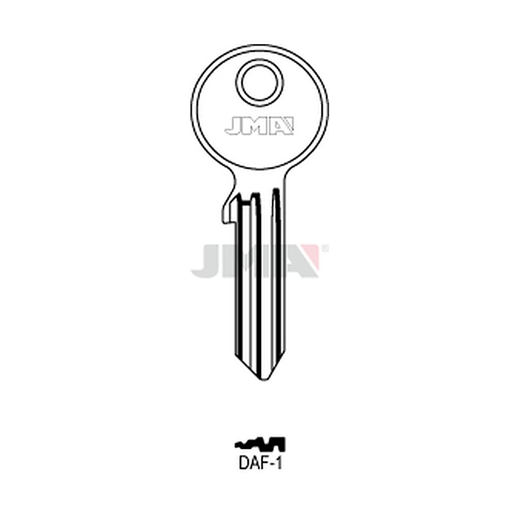 Clé plate acier DAF-1