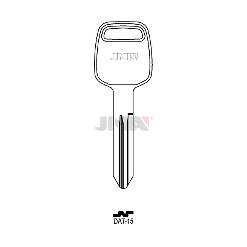 Clé plate acier DAT-15