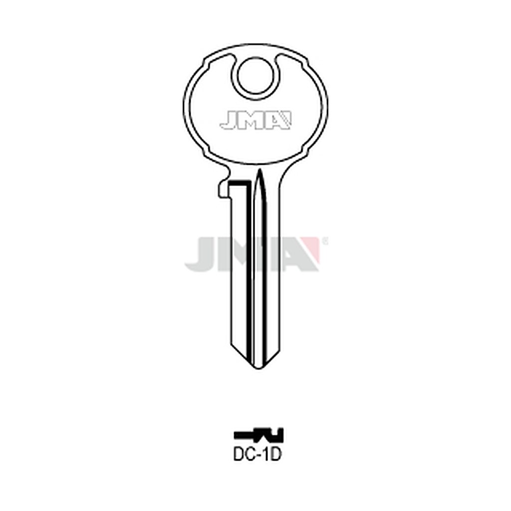 Clé plate acier DC-1D
