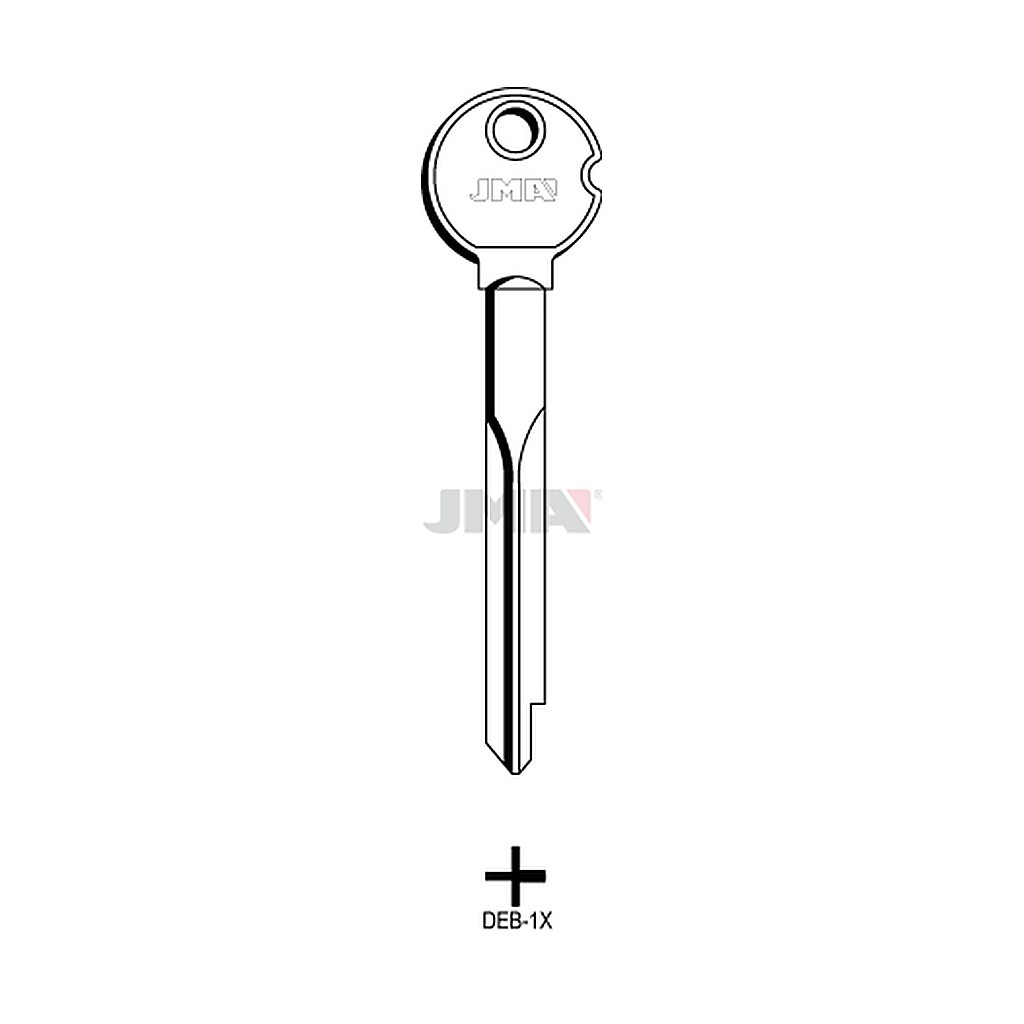 Clé cruciforme DEB-1X