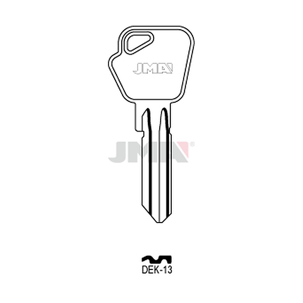 Clé plate acier DEK-13
