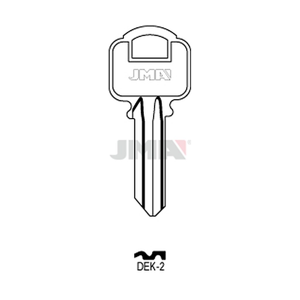 Clé plate acier DEK-2