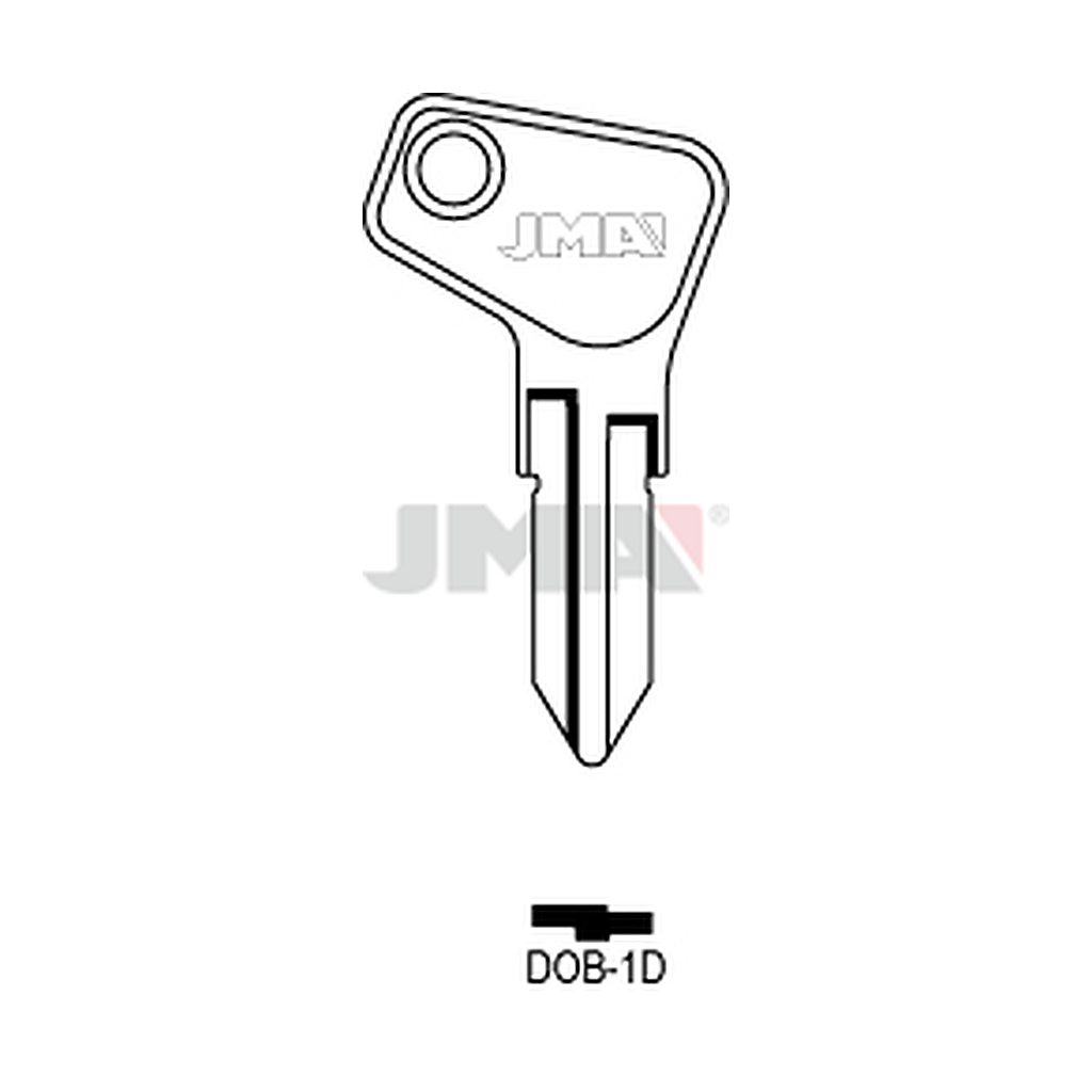 Clé plate acier DOB-1D