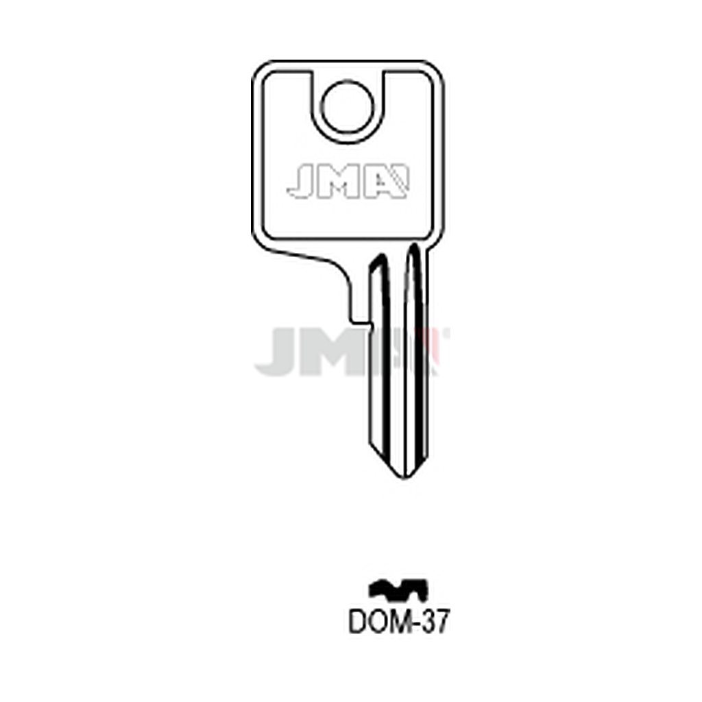 Clé plate acier DOM-37
