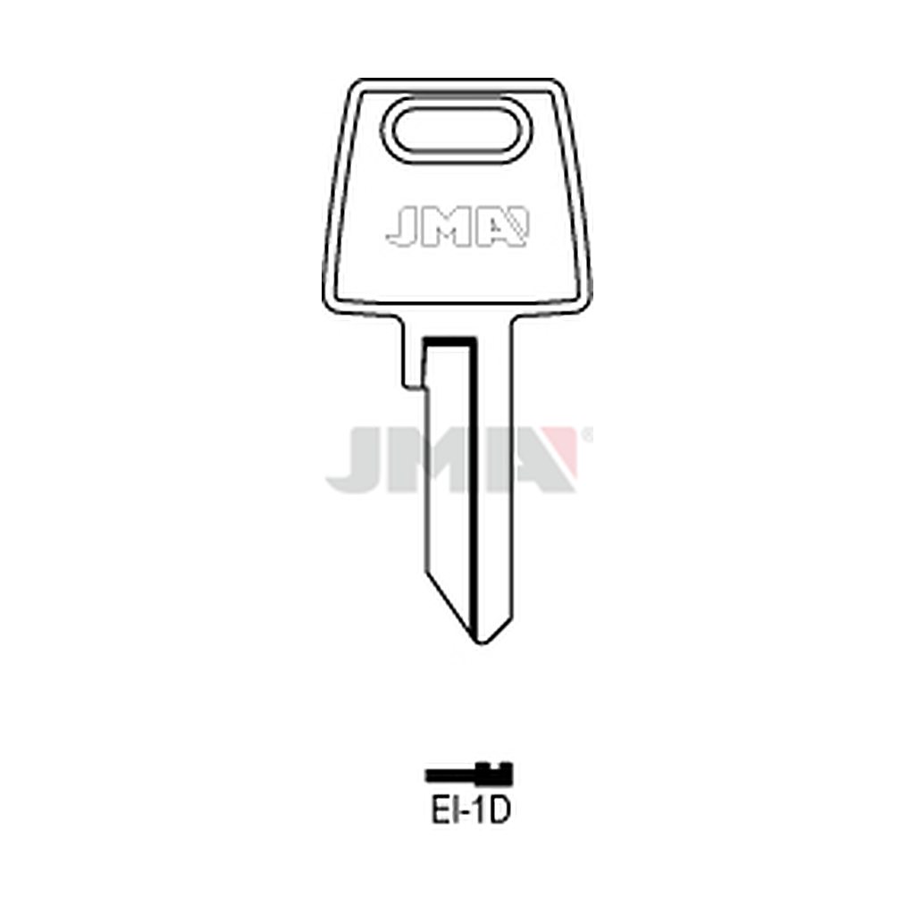 Clé plate acier EI-1D