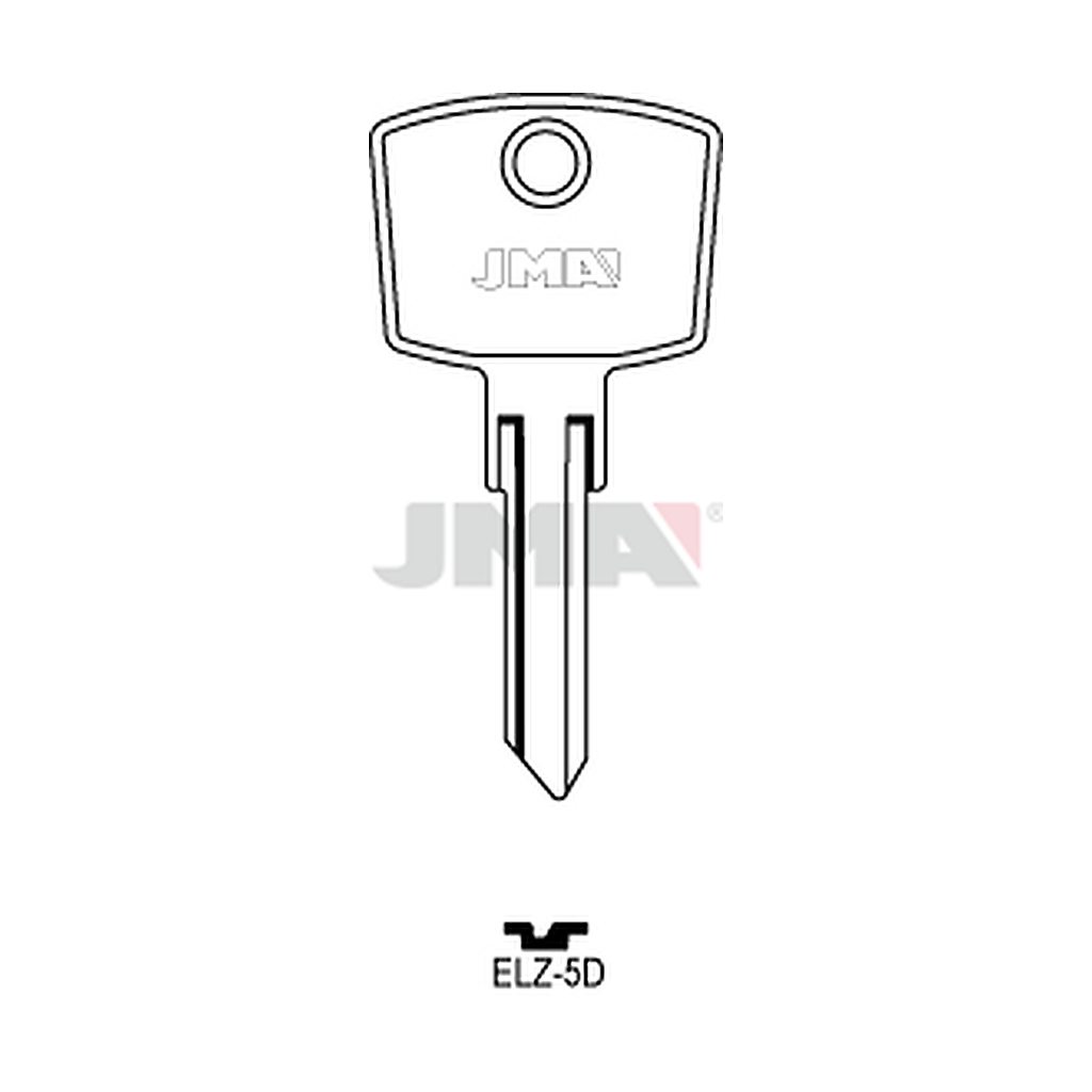 Clé plate acier ELZ-5D