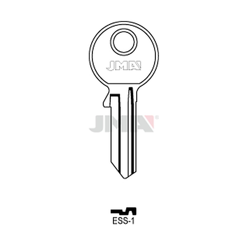 Clé plate acier ESS-1
