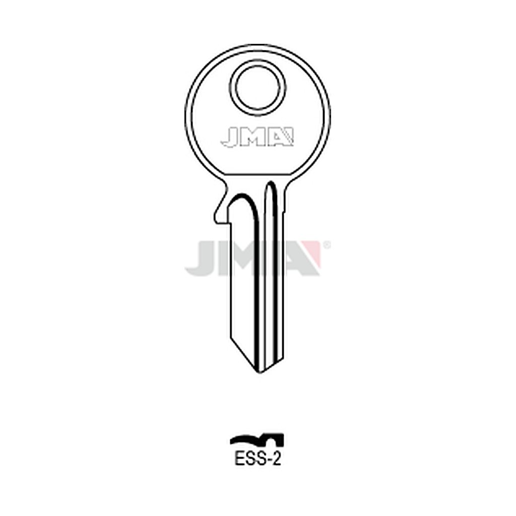 Clé plate acier ESS-2