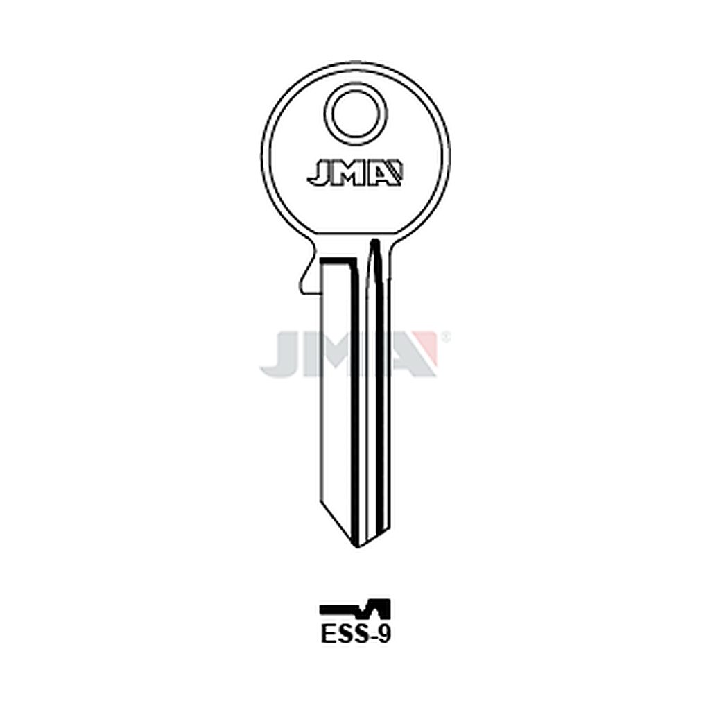 Clé plate ps laiton ESS-9
