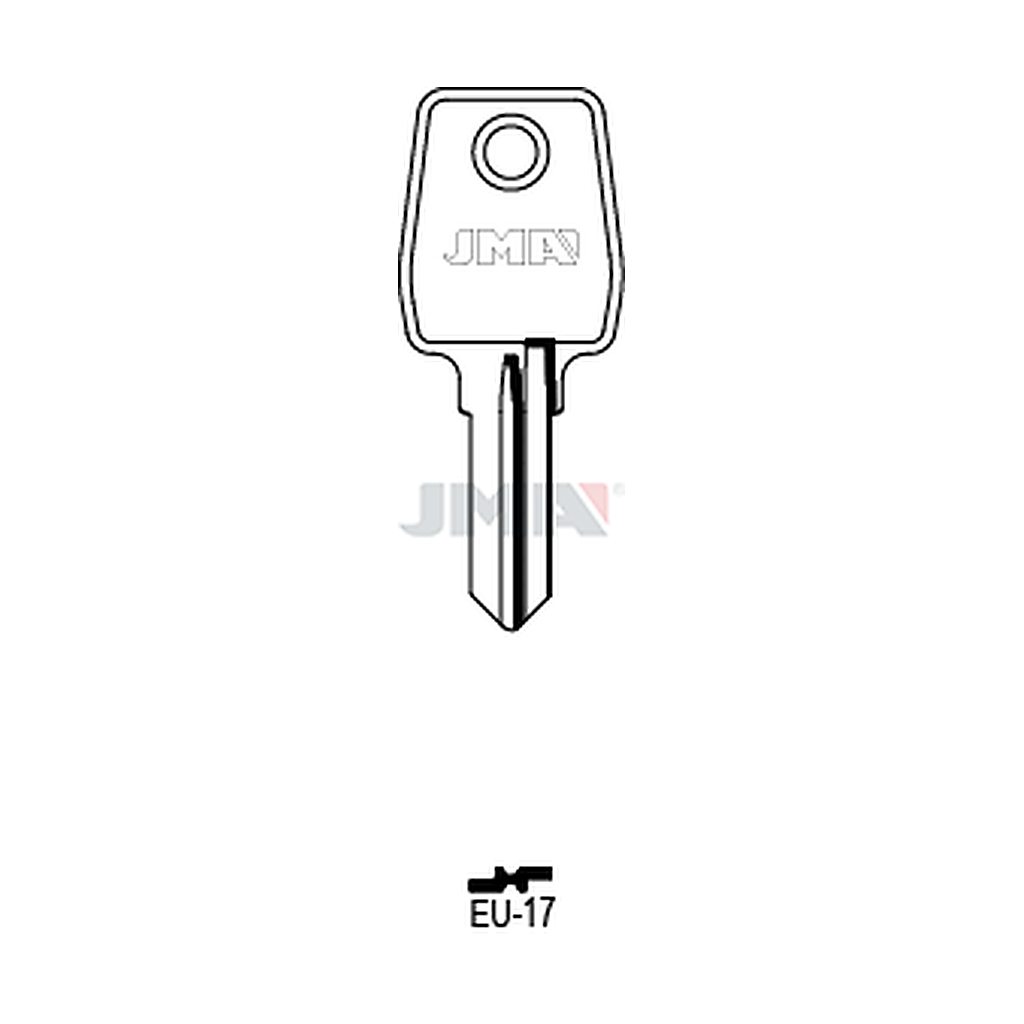 Clé plate acier EU-17