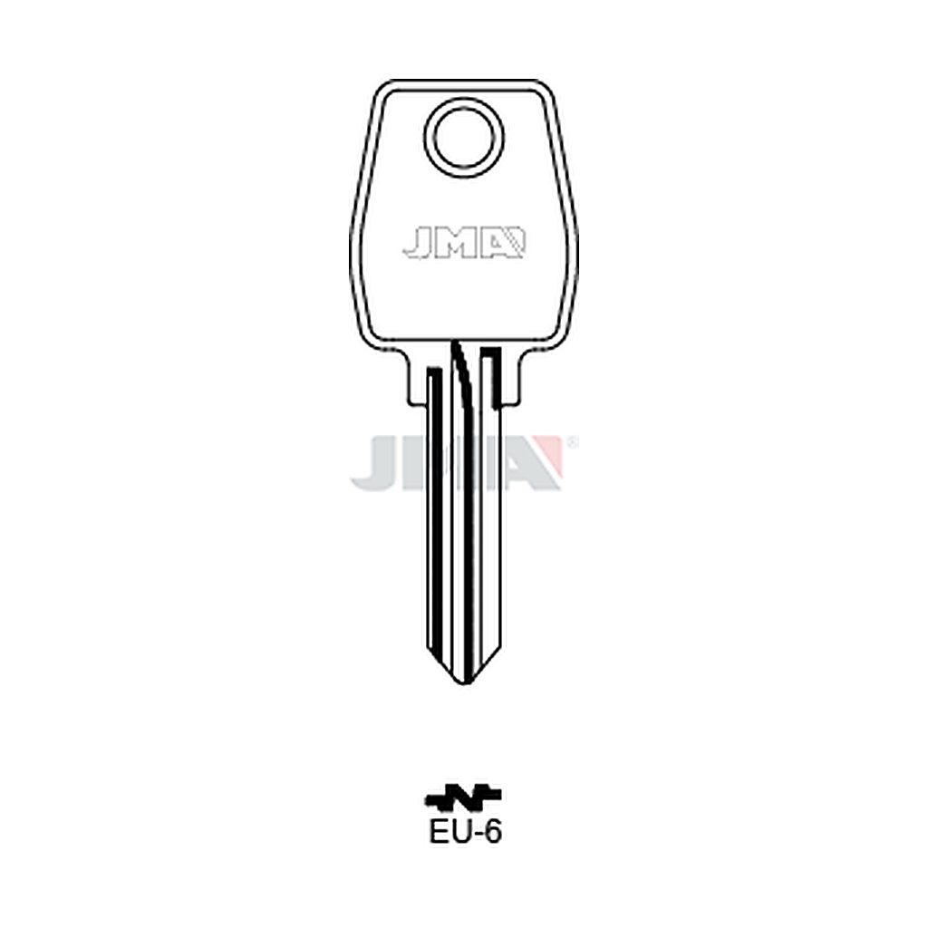 Clé plate acier EU-6