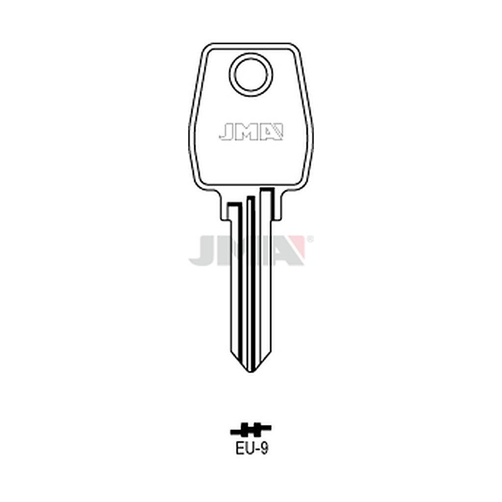 Clé plate acier EU-9