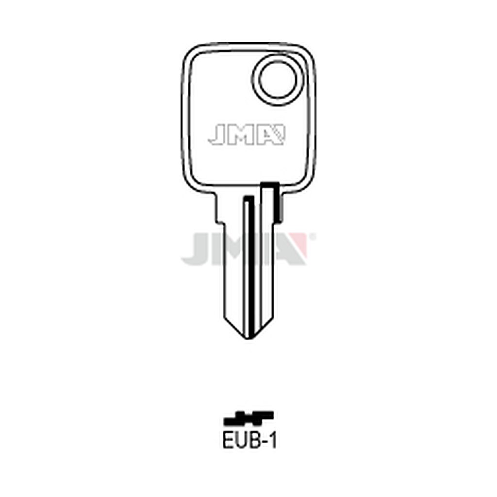 Clé plate acier EUB-1
