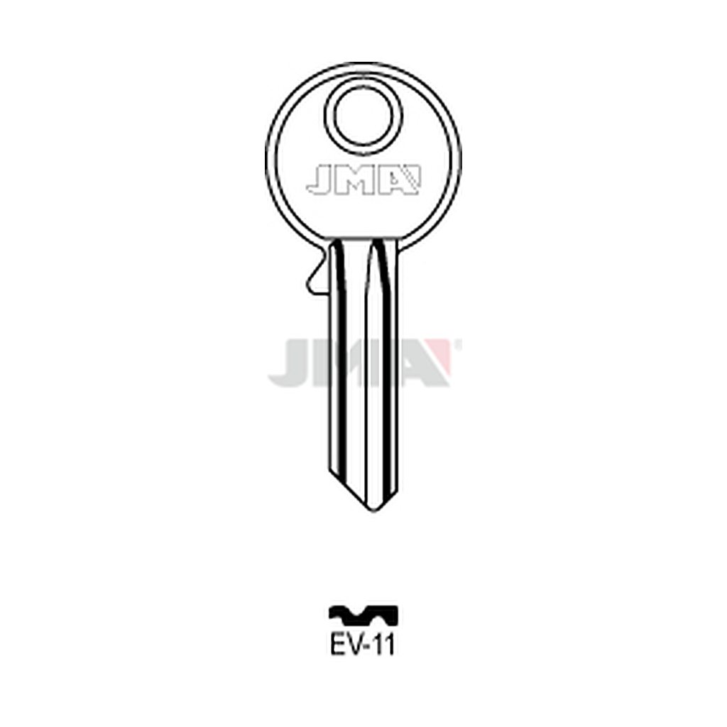 Clé plate acier EV-11