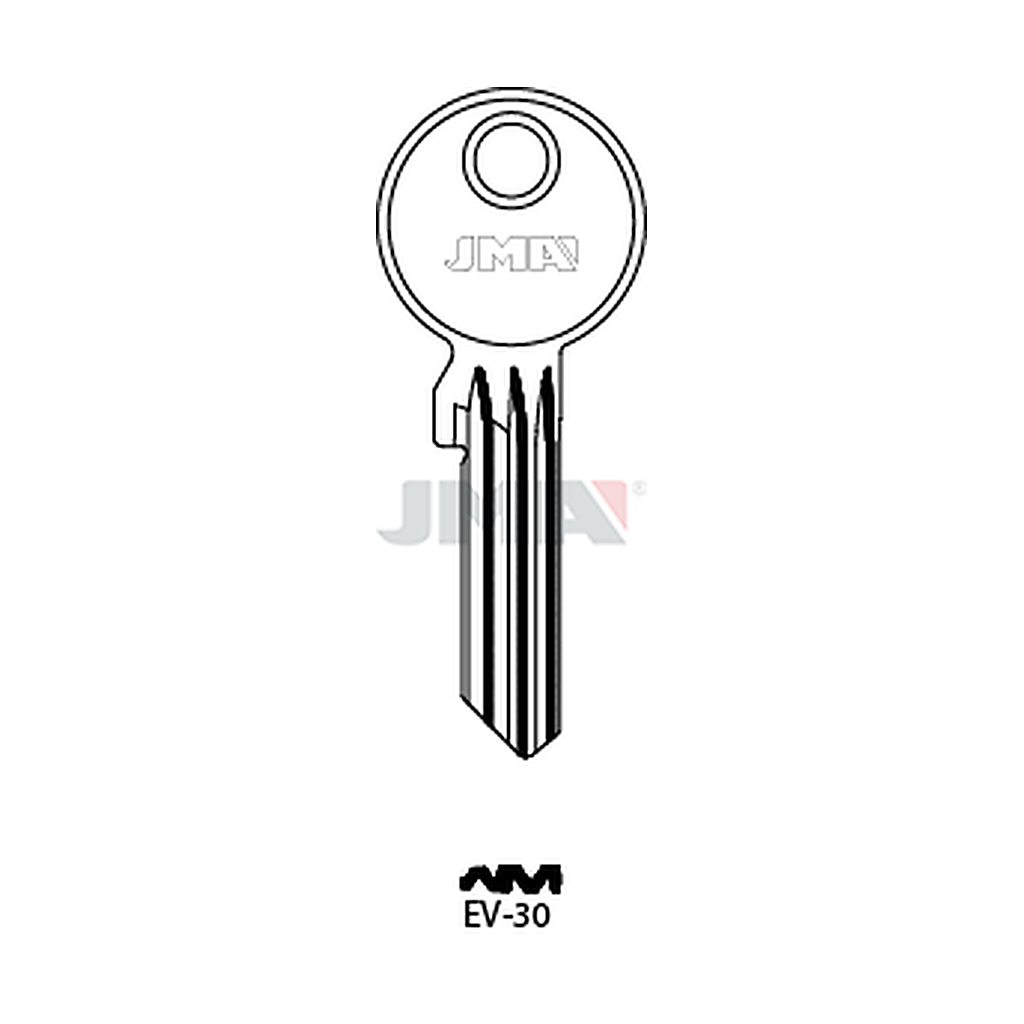 Clé plate acier EV-30