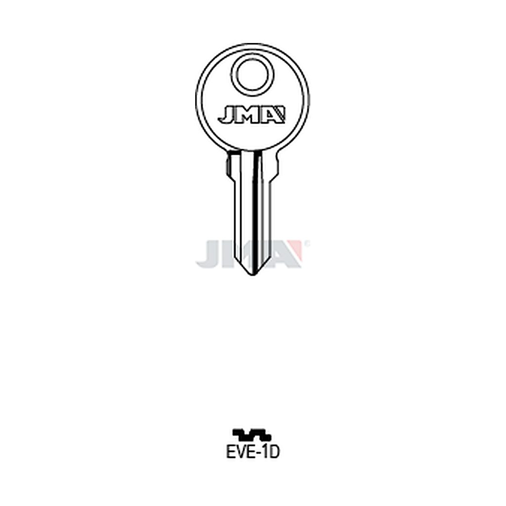 Clé plate acier EVE-1D