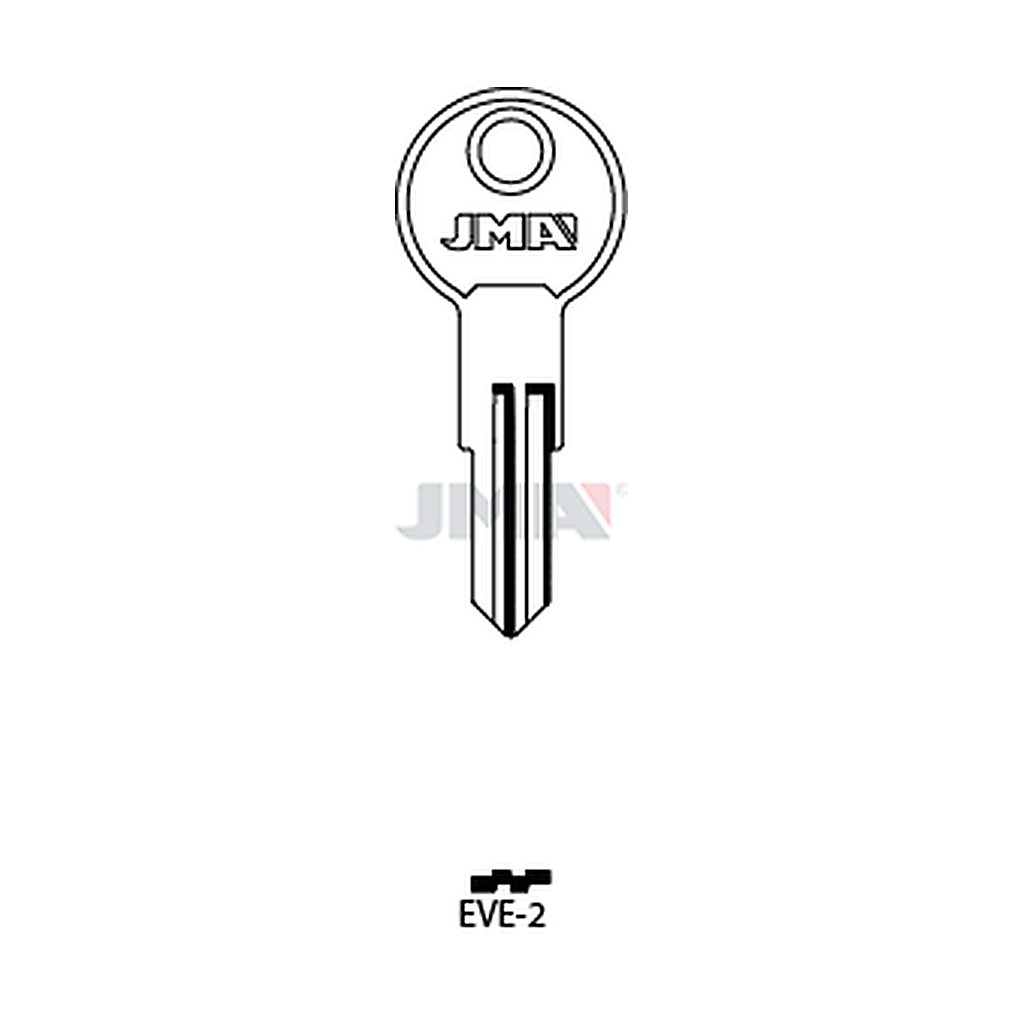 Clé plate acier EVE-2