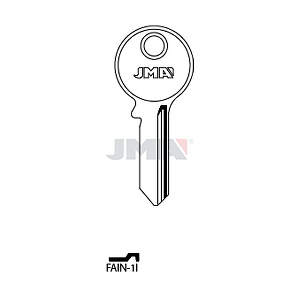 Clé plate acier FAIN-1I