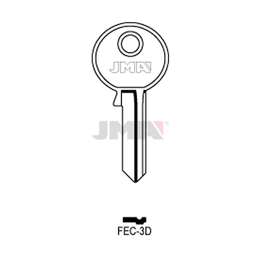 Clé plate acier FEC-3D