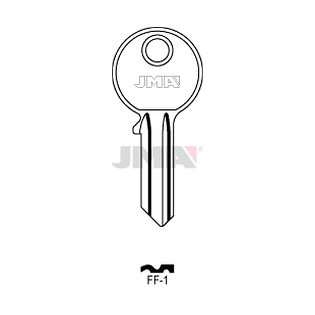 Clé plate acier FF-1