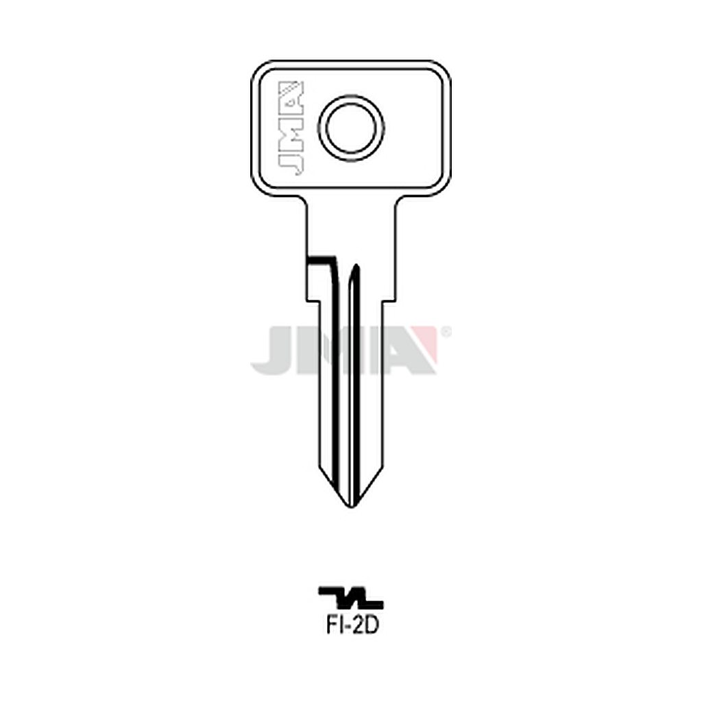 Clé plate acier FI-2D