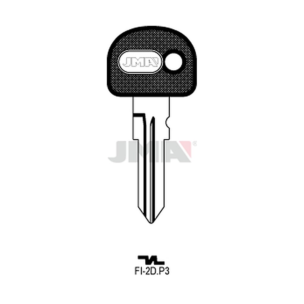 Clé à tête plastique FI-2DP3