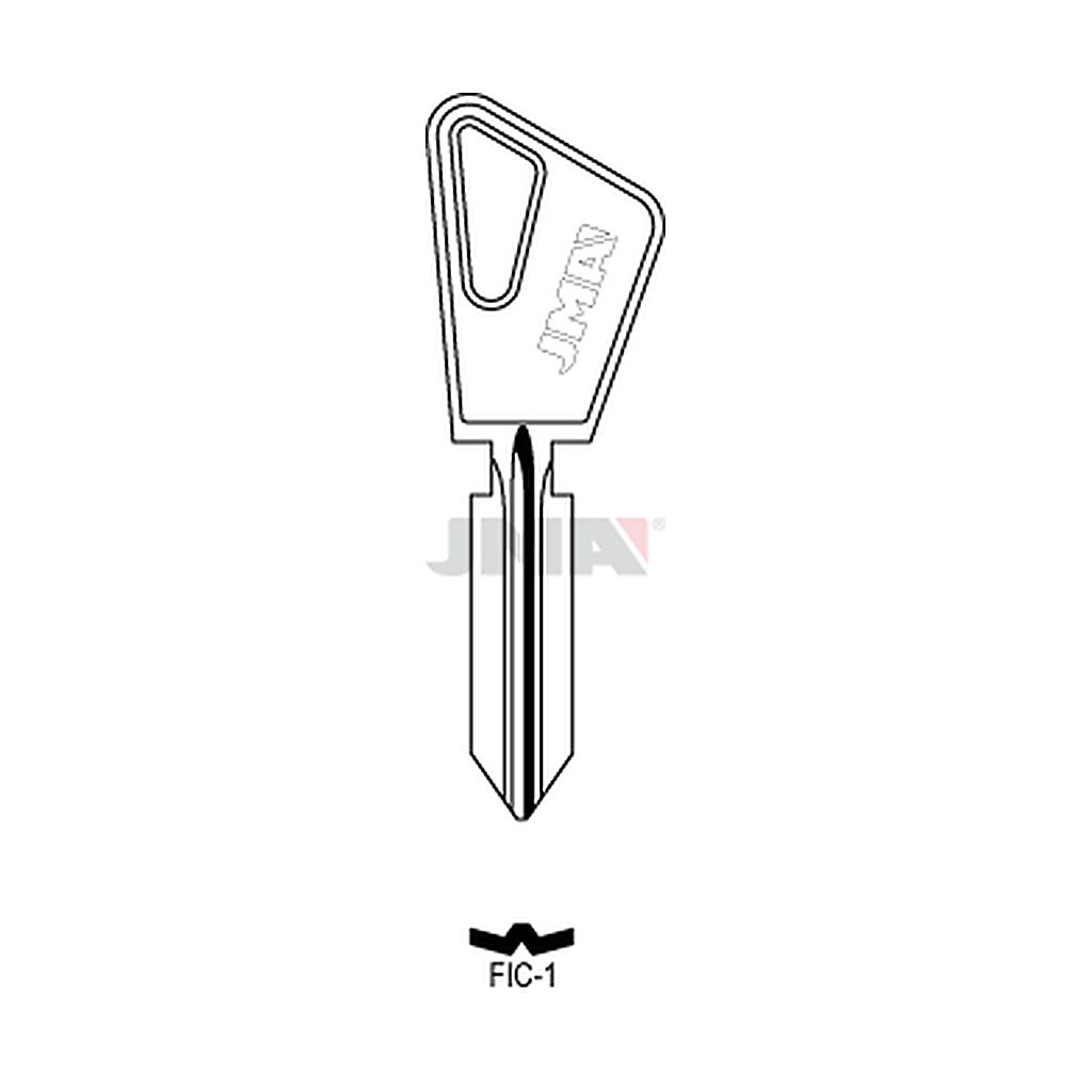 Clé plate acier FIC-1