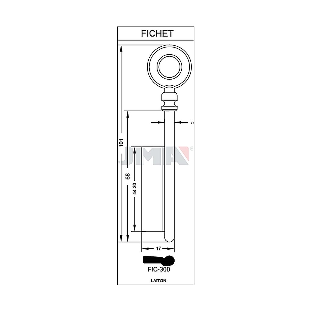 Clé diverse spéciale t3 FIC-300