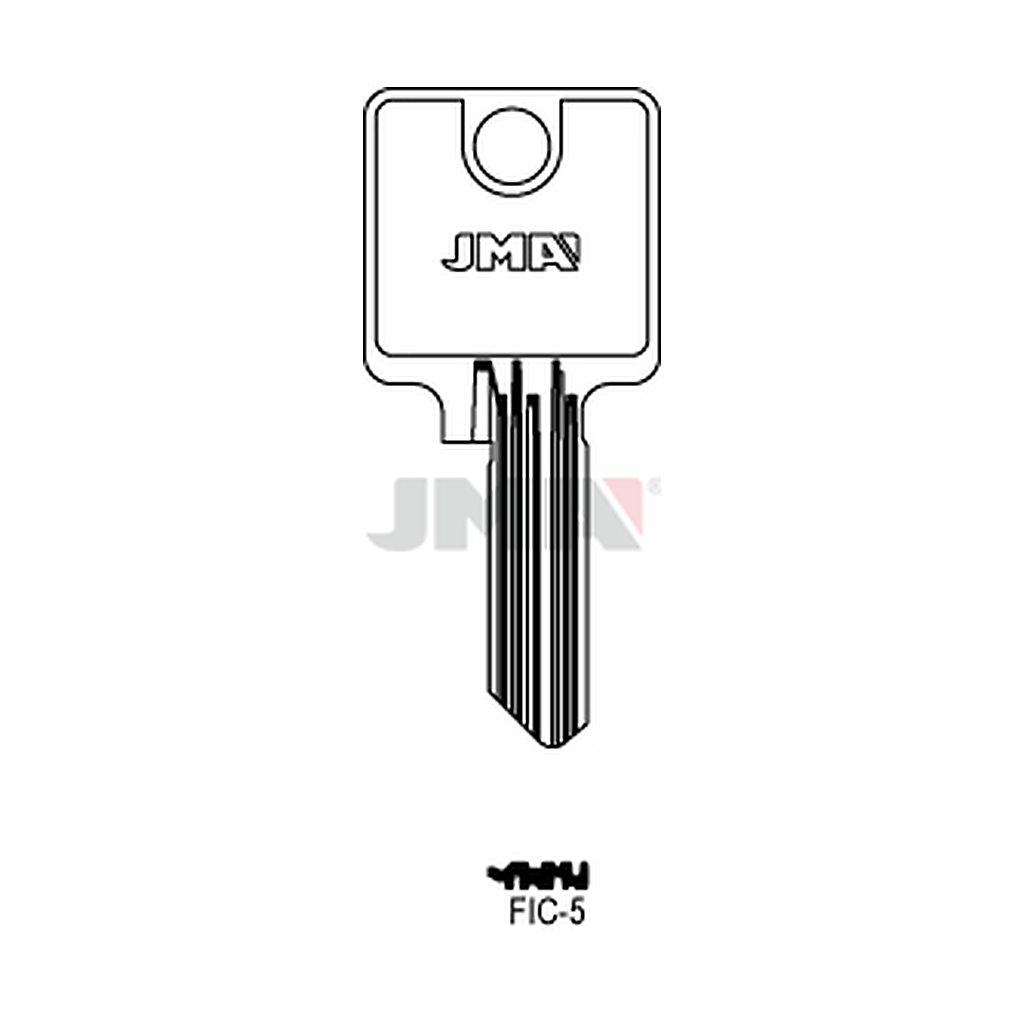 Clé plate ps acier FIC-5