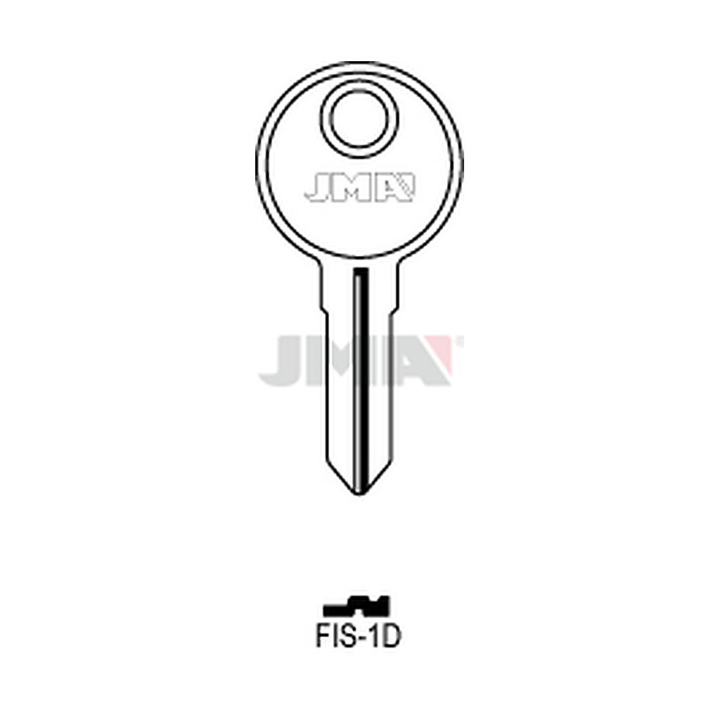 Clé plate laiton FIS-1D