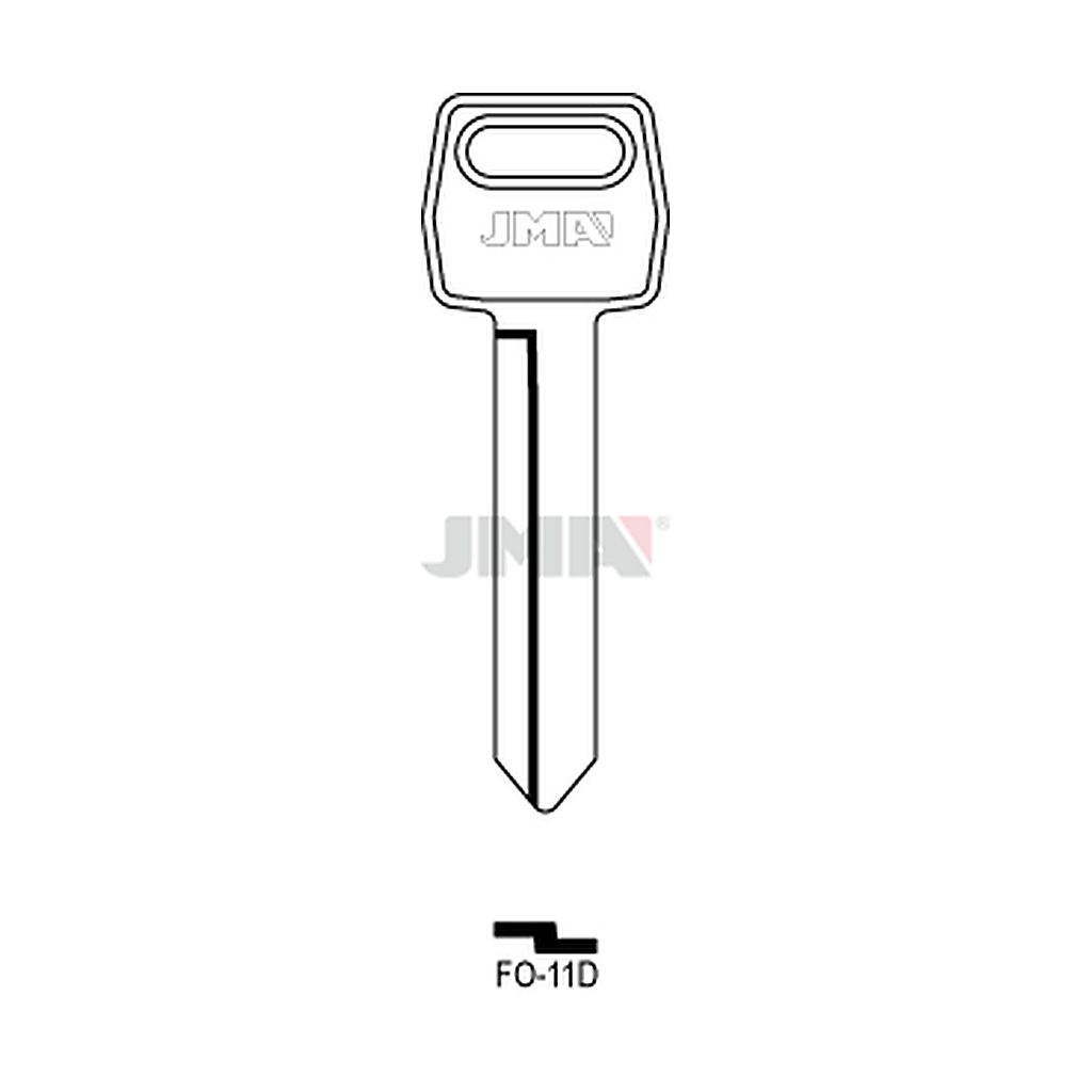 Clé plate acier FO-11D