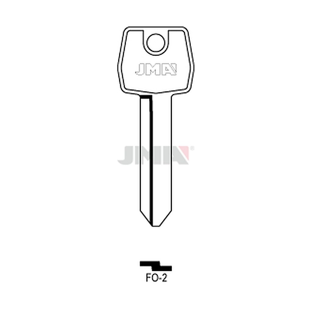 Clé plate acier FO-2