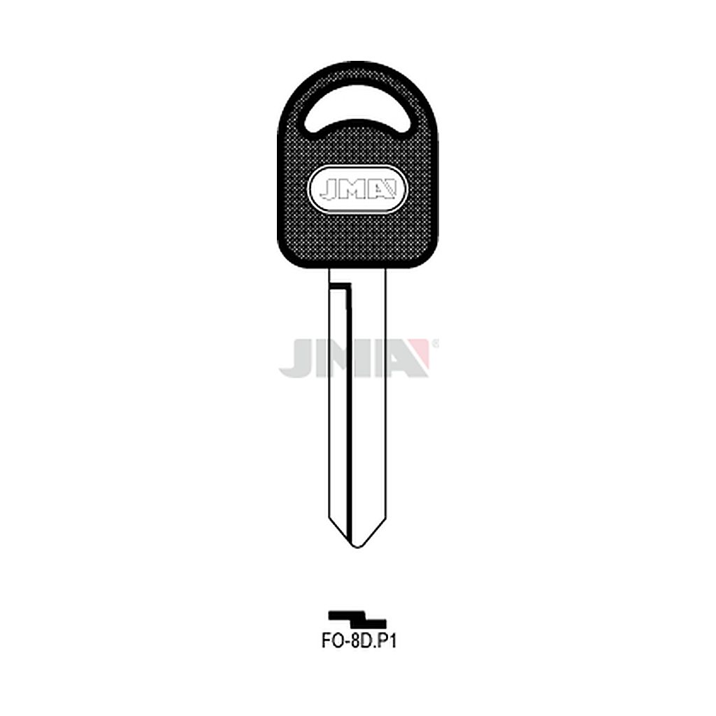 Clé à tête plastique FO-8DP1