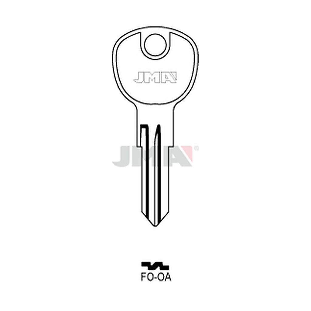 Clé plate acier FO-OA