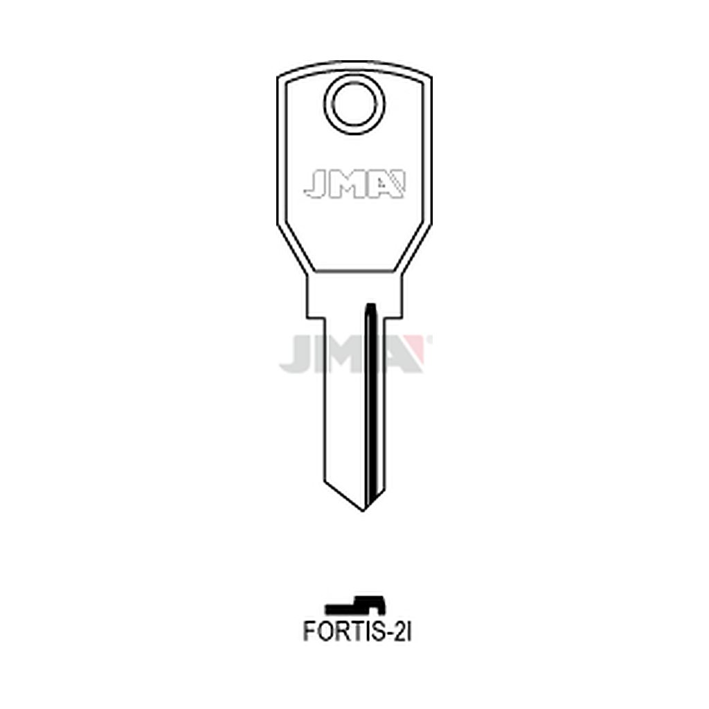 Clé plate acier FORTIS-2I