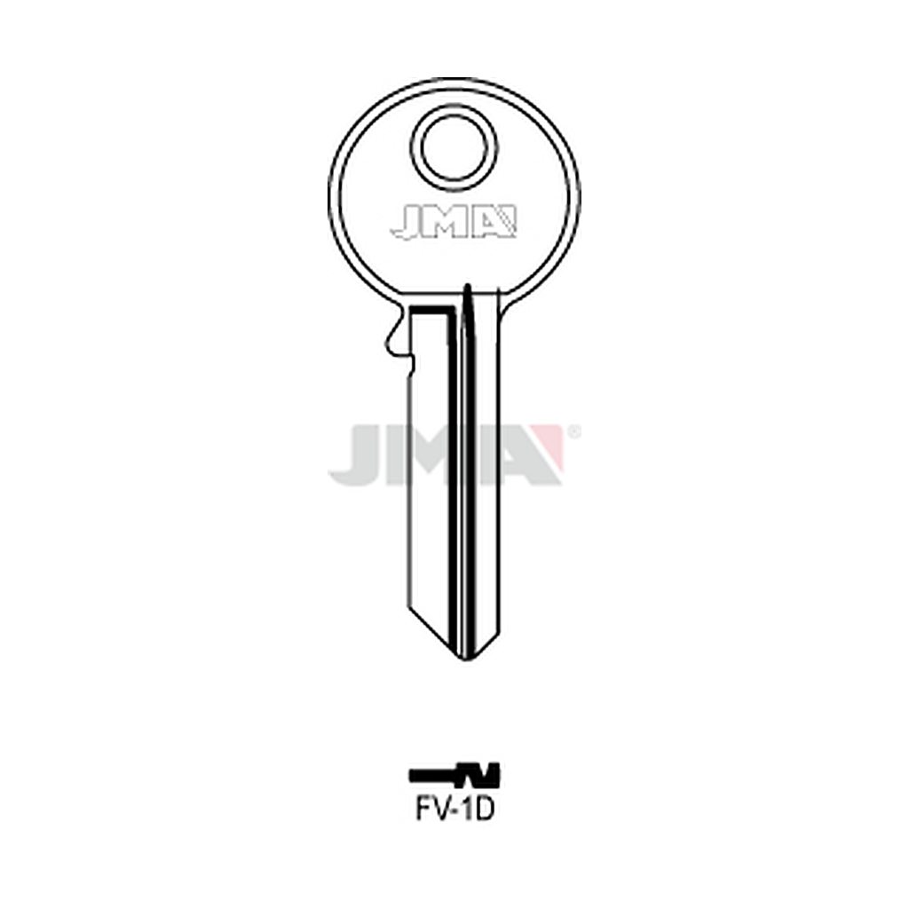 Clé plate acier FV-1D