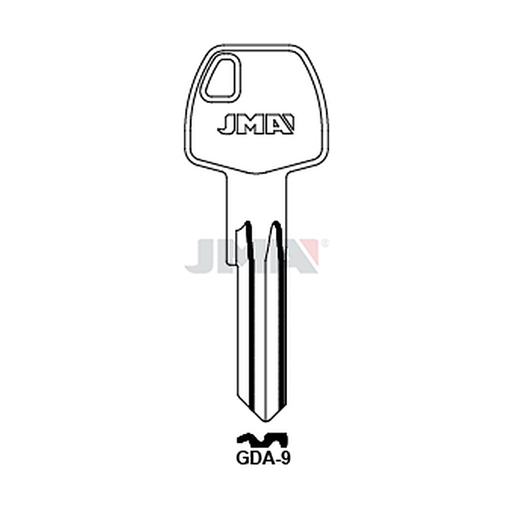 Clé plate acier GDA-9