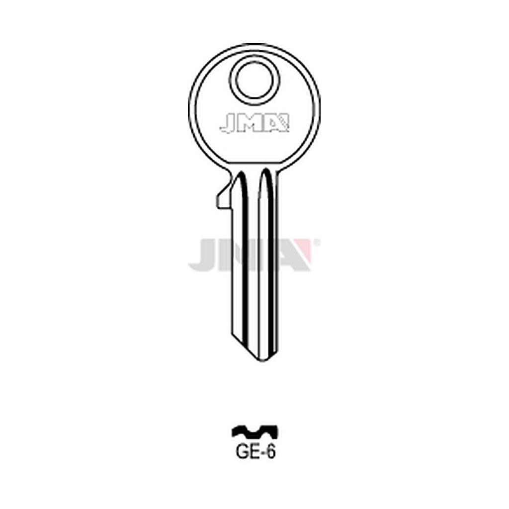 Clé plate acier GE-6