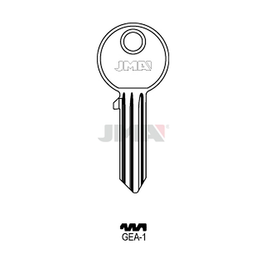 Clé plate acier GEA-1
