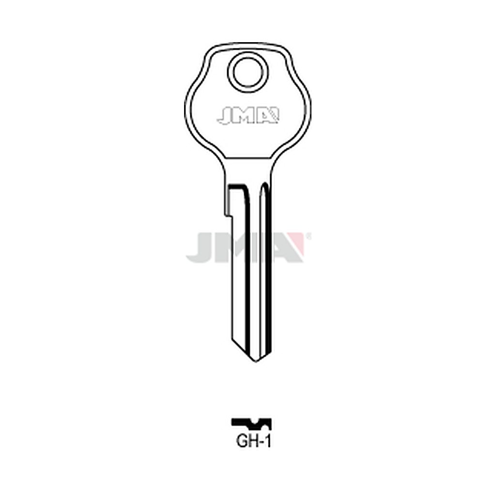Clé plate acier GH-1