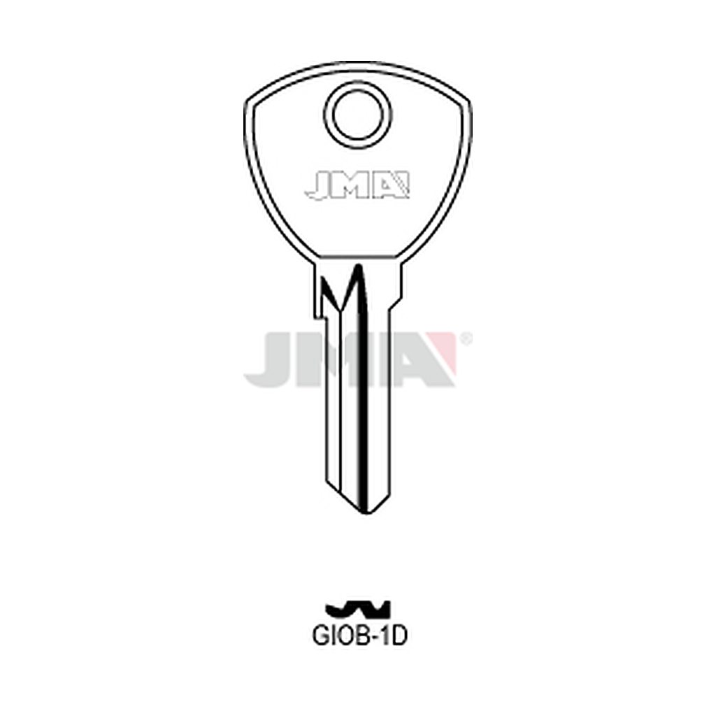 Clé plate acier GIOB-1D