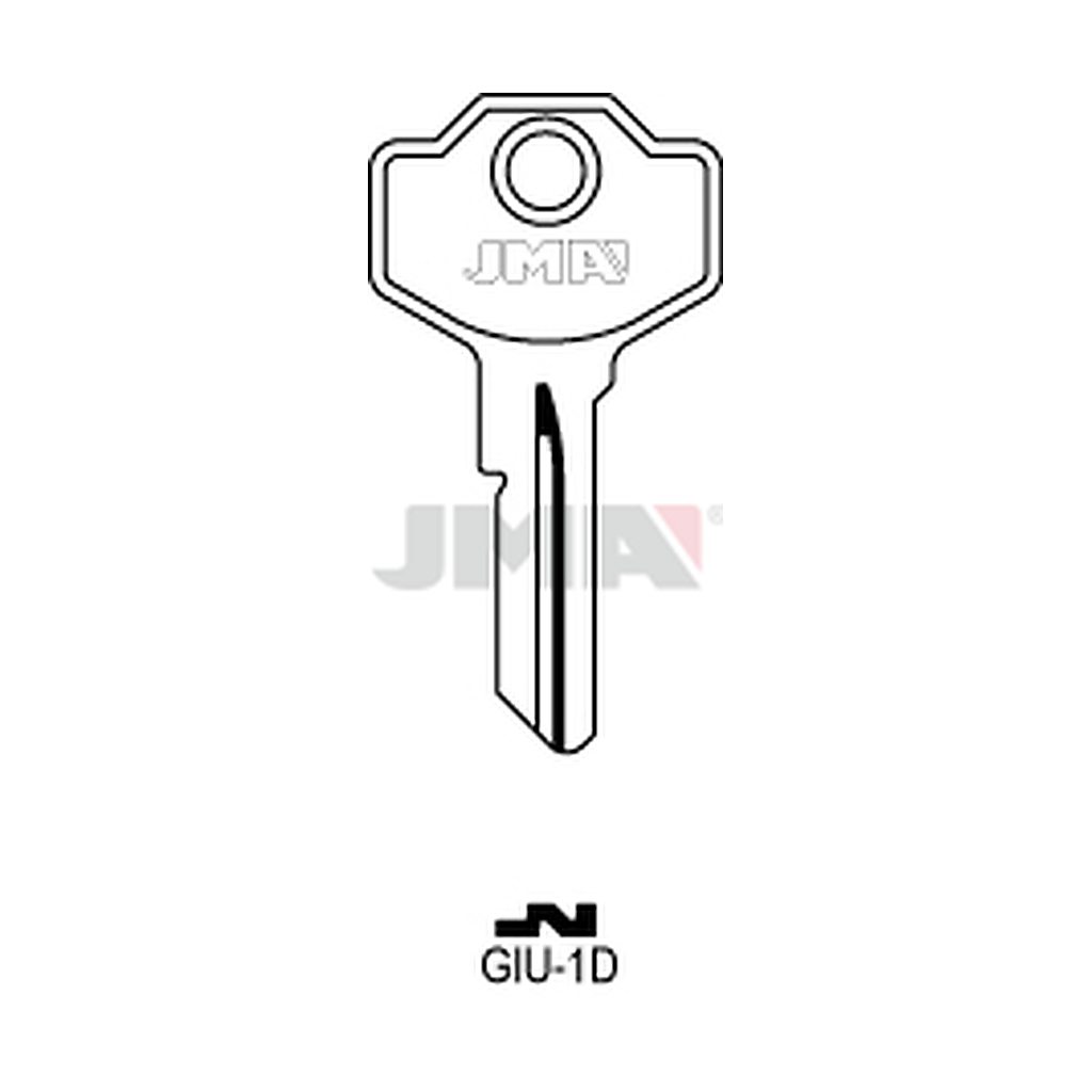 Clé plate acier GIU-1D