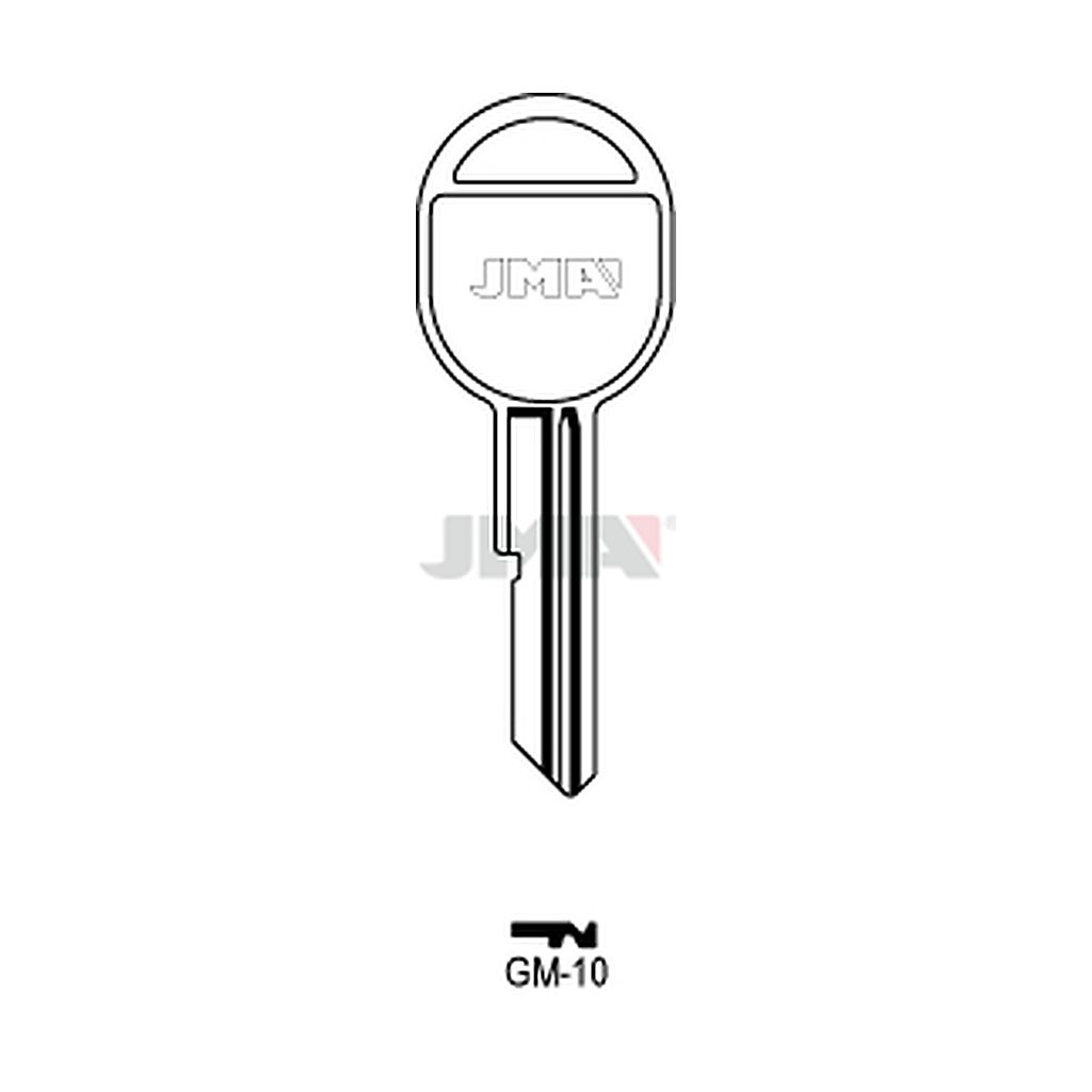 Clé plate acier GM-10